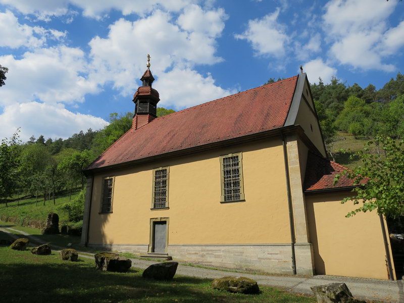 Wallfahrtskapelle &quot;Maria Steinthal&quot;. Foto: Barbara Oschmann